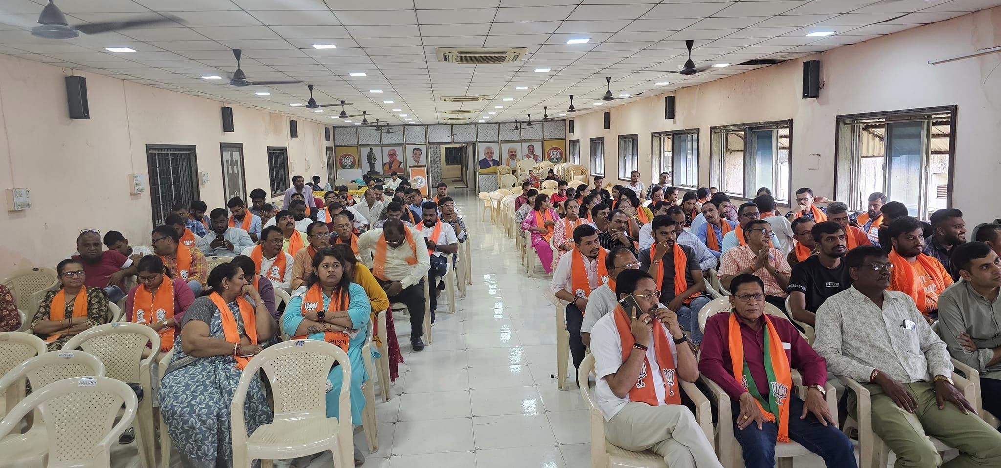 તા.૨૫/૦૮/૨૦૨૪ ના રોજ ભારતીય જનતા પાર્ટી સદસ્યતા અભિયાન-૨૦૨૪ અંતર્ગત મન કી બાત કાર્યક્રમ જોયો.